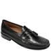 Florsheim Men's Pisa Moc Toe Tassel Loafer - 9.5 Black Slip On E3