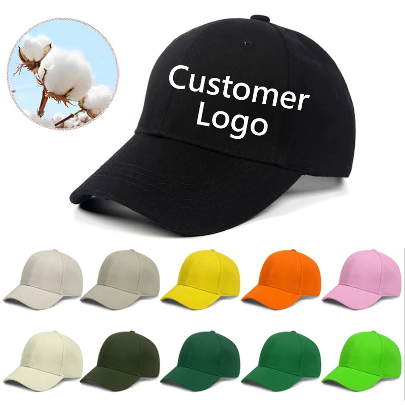 Großhandel Unisex verstellbare Papa Hut Schatten Hip Hop Männer Frauen Baseball Cap mit individuellem Logo