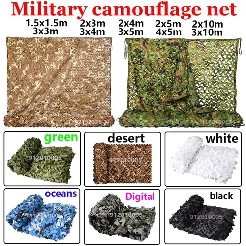 Military camouflage net jagd camouflage net camouflage net garten pavilion auto zelt markise blau
