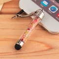 FFFAS Diamant Kristall Stylus Touch Screen Pen Stylus 3 5mm Staub Stecker Kappe 2 in 1 Für iPhone