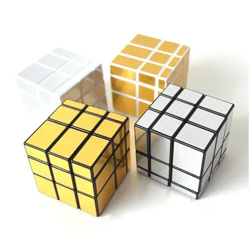 3x3x3 Puzzle Magico Cubo 3x3 Glatte Spiegel Cube Magic Cube 5 7 cm Twisty Puzzle cube Spielzeug Für