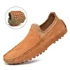 DEKABR Sommer Männer Müßiggänger Aus Echtem Leder Casual Schuhe Fashion Slip On Driving Schuhe Atmungsaktive Mokassins Plus Größe 38 ~ 49