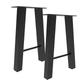 Lot de 2 Pieds de Table Métal, Pied de Table Industriel en Fer pour Table a manger, Table basse,