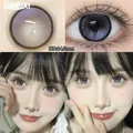 YIMEIXI 1 Pair Color Contact Lens for Eyes with Myopia Prescription High Quality Eyes Color Lens