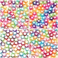 50pcs 4 Style Colorful Acrylic Spacer Beads Butterfly Star Flower Heart Beads For DIY Jewelry Making