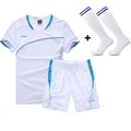 Adult Children Football Jerseys Men Boys Girls Student Soccer Sets Short Sports Kid Uniforms Fitness