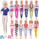 Barbies Doll Clothes 1Set New Fashion T-Shirt/Jacket + Trousers Suitable For 11.8inch Doll Casual