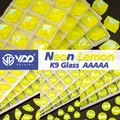 VDD New Color Neon Lemon Top Quality K9 Glass Sew On Rhinestone Sewing Crystal Flatback Stones For