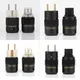 High Quality Schuko Power Plug EU Plug Hifi European plug Male Female Power Plug 24K Gold plated