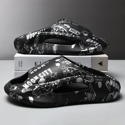 Home Sneaker Slipper Woman Platform Cloud Summer Sandal Men Flip Flops Beach House Ladies Sports Shoes Casual Female Male Thick