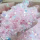 Luminous Nail Glitter Sequin Polymer Clay Mixed Flower Gillter Sequin Fluorescent Flake Glow In The