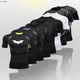 Men's T Shirt Outdoor Training Fitness Gym Jogging Running Sweatshirt Bat/-Man Compression Shirts