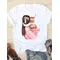T-shirts Clothing Short Sleeve Clothes Fashion Summer Sweet Love Mother Mama Mom Casual Ladies Print