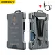 Wallet For Men Slim Aluminum Metal Money Clip with 1Clear window ID Badge Holder RFID Blocking