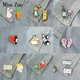 2pcs/set Good Partner Buddy Enamel Pins Wine Dogs Heart Brooches Custom Lapel Pin Badges Lovers