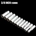 1Pcs Anti-rust 3/8" Drive Hex Deep Socket Set CR-V 63mm Long Socket Wrench Head 6-24mm Socket Bit