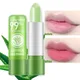 1pc 99% Aloe Vera Color Changing Lipstick Is Not Easy To Fade Lipstick Long Lasting Moisturizing