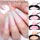 BORN PRETTY Solid Nail Tips Gel 5g Hard Gel Varnish for Manicure Extension Milky Pink Clear Gel Nail