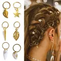 5-50pcs/bag Silver Metal Hair Rings Braid Dreadlocks Bead Hair Cuffs Dread Tube Charm Dreadlock Hair