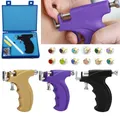 Professional Ear Piercing Gun Tools Steel Stud Earring Safe Sterile Nose Navel Helix Piercing Tool