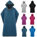 Microfiber Hooded Towel Men Women for Swim Beach Travel Quick Dry Changing Robe Cape Bath Towel