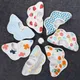 Waterproof Baby Feeding Bibs 360 Degree Petal Infants Cute Cotton Yarn Saliva Towel Newborn Toddler