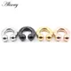 Alisouy 1PC Big Large Size Captive Bead Nose Ring Ear Plug Expander Guauge Male Genital BCR Hoop