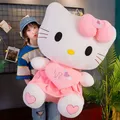 Big Size Cute Sanrio Hello Kitty Pink Melody Plushie Doll Hello Kitty Stuffed Toys Baby Kids Girls