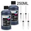 250ml Ink Universal Dye Ink Bottle For HP 301 302 304 305 21 350 For Epson L100 L200 L392 For Canon