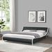 King Size Faux Leather Bed Frame, Easy Assembly