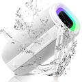 UrbanX Scorpio Series Bluetooth Speaker IPX5 Waterproof Speakers 360Â° HD Surround Sound with Punchy Bass True Wireless Pairing BT5.3 Portable Speaker for Lenovo Tab M9 - White