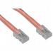 CableWholesale Cat 6 Bootless Cables - Orange - 7 ft.