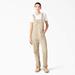 Dickies Women's Regular Fit Hickory Stripe Bib Overalls - Imperial Green Size S (FBR11)