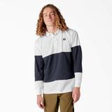 Dickies Men's Skateboarding Rugby Polo - White Size XL (WLSK6)