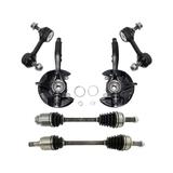 2008-2012 Honda Accord Front Axle and Suspension Knuckle Kit - TRQ PSA48864