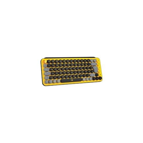 Logitech POP Mechanische Kabellose Tastatur Blast-Yellow