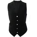 Black Waistcoat Size 48