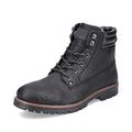 Rieker Men Ankle Boots F3600, Men´s Lace-up Ankle Boot,Water Repellent,riekerTEX,lace-up Boot,Low Boots,Chukka Boot,Black (Schwarz / 00),41 EU / 7.5 UK
