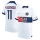 Paris Saint-Germain Nike Away Stadium Shirt 2023-24 with M.Asensio 11 printing