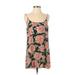 Show Me Your Mumu Casual Dress - Shift Scoop Neck Sleeveless: Red Floral Dresses - Women's Size Small