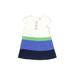 Gymboree Dress: White Color Block Skirts & Dresses - Size 18-24 Month