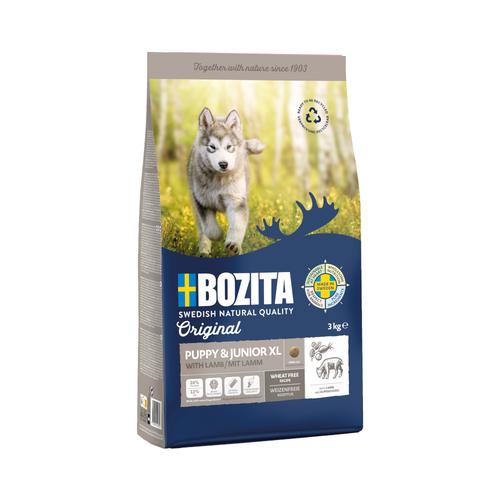 3kg Bozita Original Puppy & Junior XL Hundefutter trocken