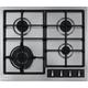 CDA HG6351 Stainless Steel 4 Burner Gas Hob