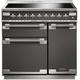 Rangemaster Elise ELS90EISL Slate / Brushed Chrome 90cm Induction Range Cooker