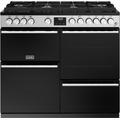 Stoves Precision Deluxe D1000DF GTG Stainless Steel 100cm Dual Fuel Range Cooker