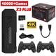 Game Controllers Joysticks X2 Plus Retro TV Game Console 3D 4K Output Gamestick 24G Dual Handles Wireless Controller Portable Home Games 128G 41000 Games