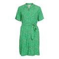 Object Damen Elise S/S Shirt Dress Noos Kleid, Fern Green, 40 EU