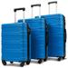 Luggage Hard Shell Suitcases Set of 3 Expandable Lightweight ABS Suitcase Spinner Suitcase with TSA Lock (20"24"28")