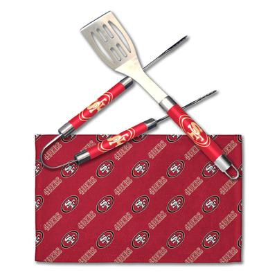 NFL San Francisco 49ers 3 Piece BBQ Utensil Set - N/A