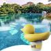 Washranp Reusable Premium Duck Shape Floating Pool Chlorine Dispenser for Pools Hot Tub Spa